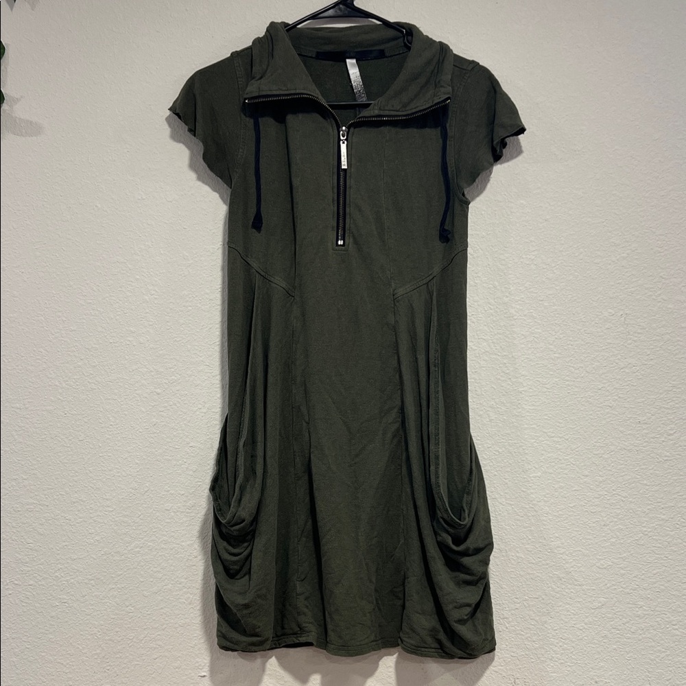 Kensie Olive Cap sleeve Shirt